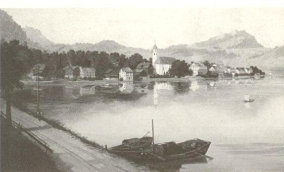 Dorf um 1850