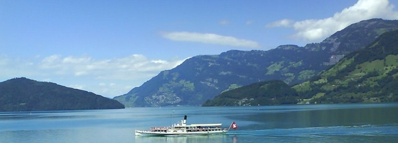 Schiff auf dem Vierwaldstättersee
