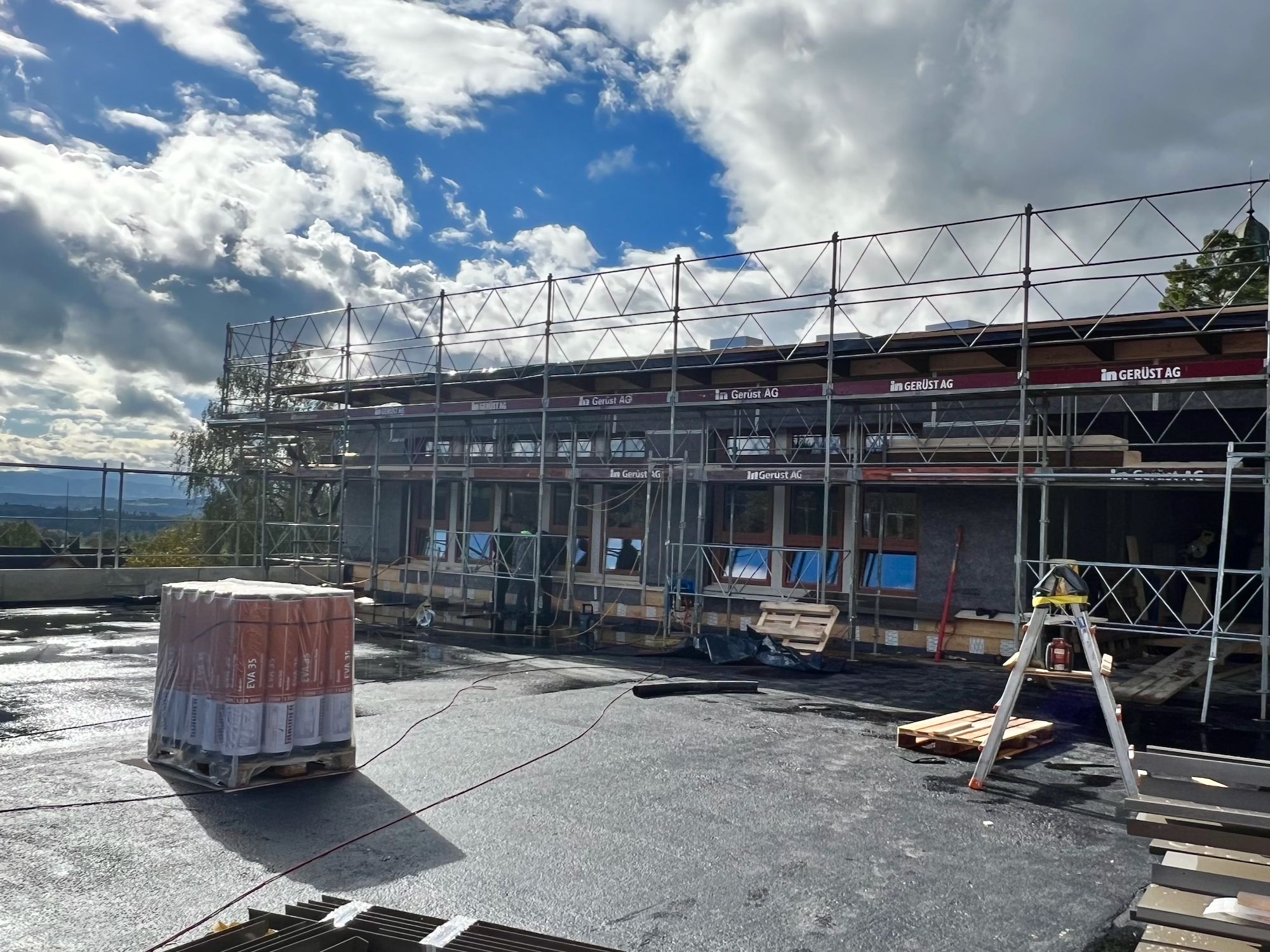 Baustelle am 27.10. 23