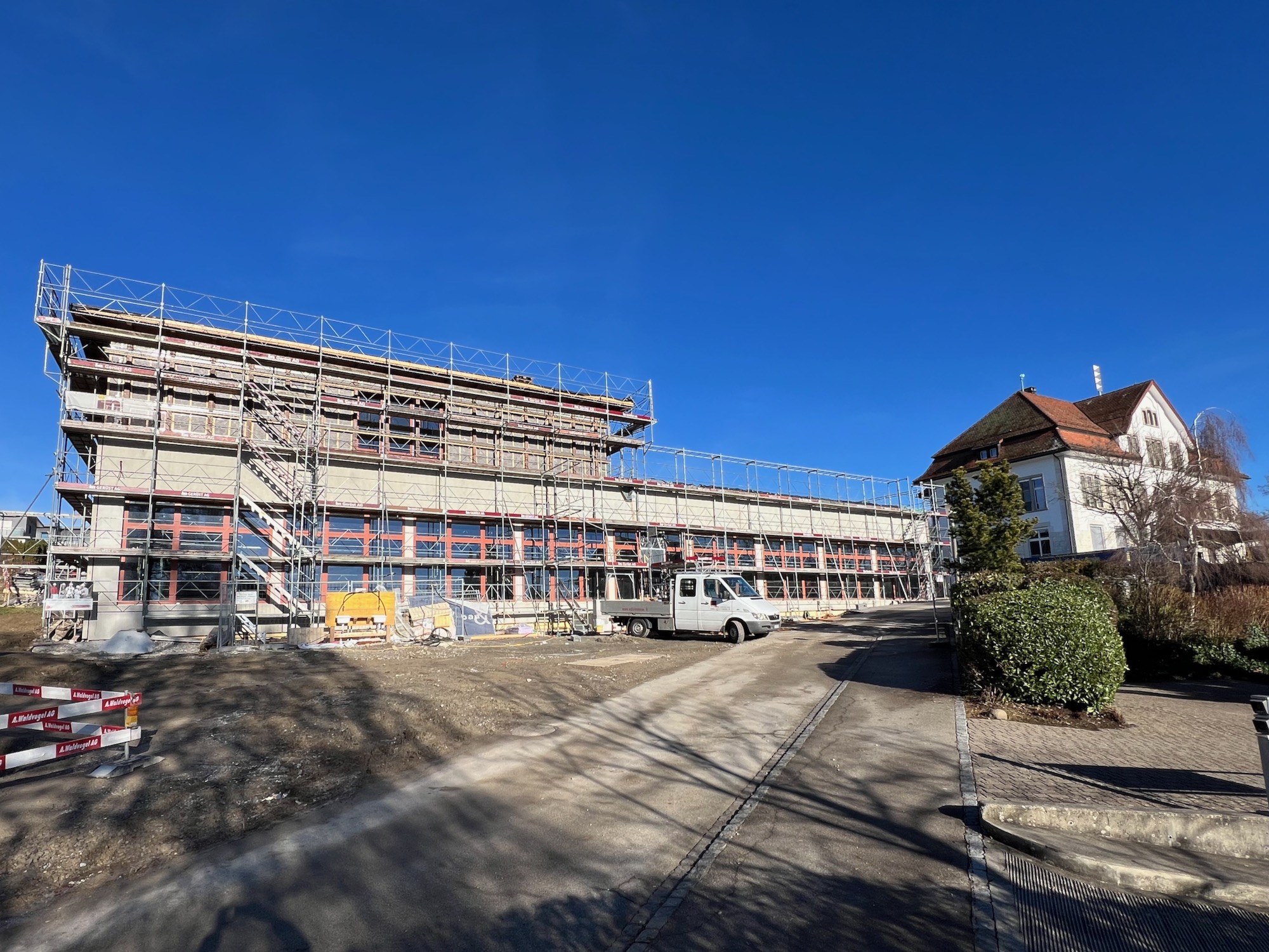 Baustelle am 19.12.23