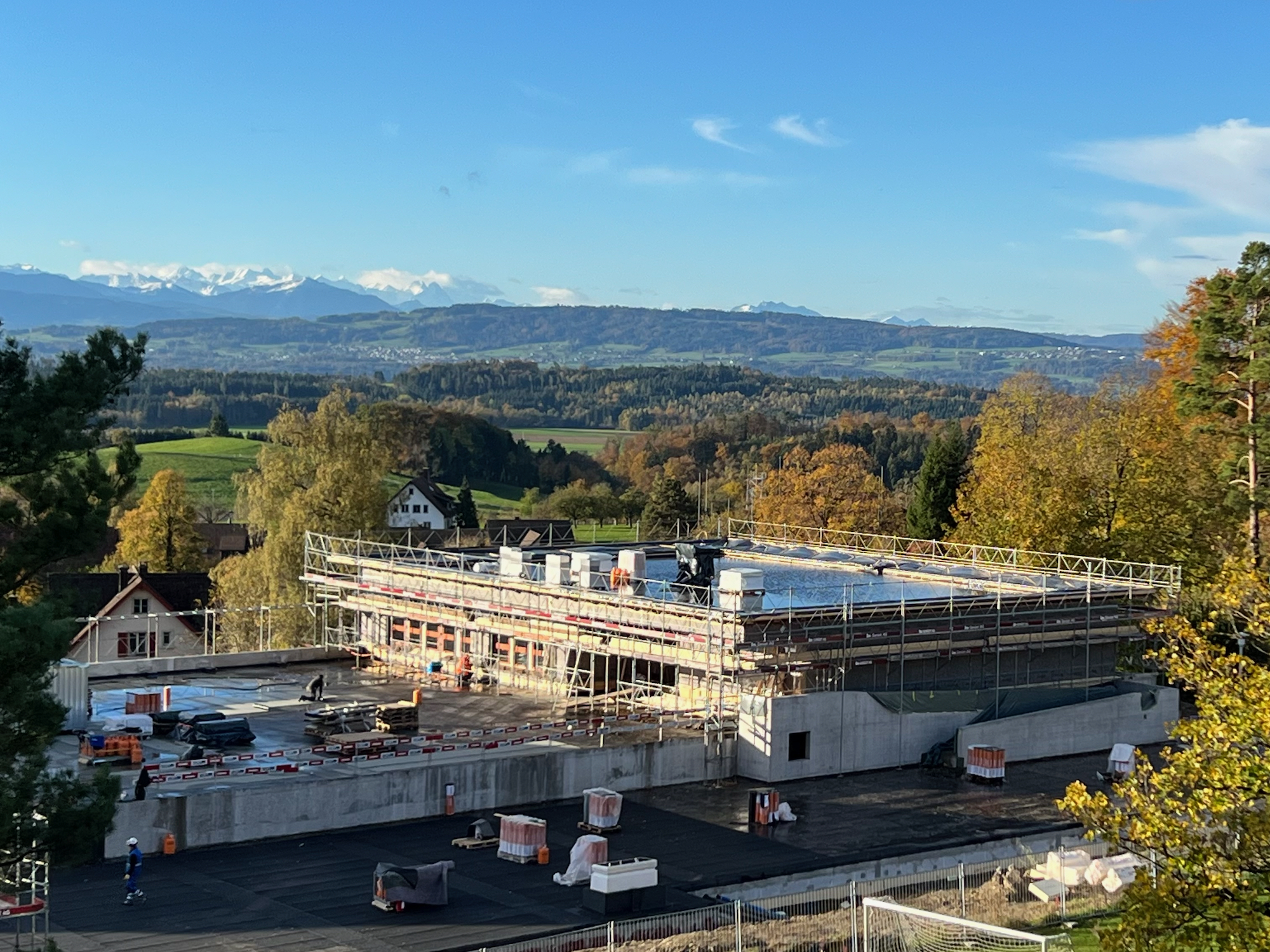 Baustelle am 9.11. 23