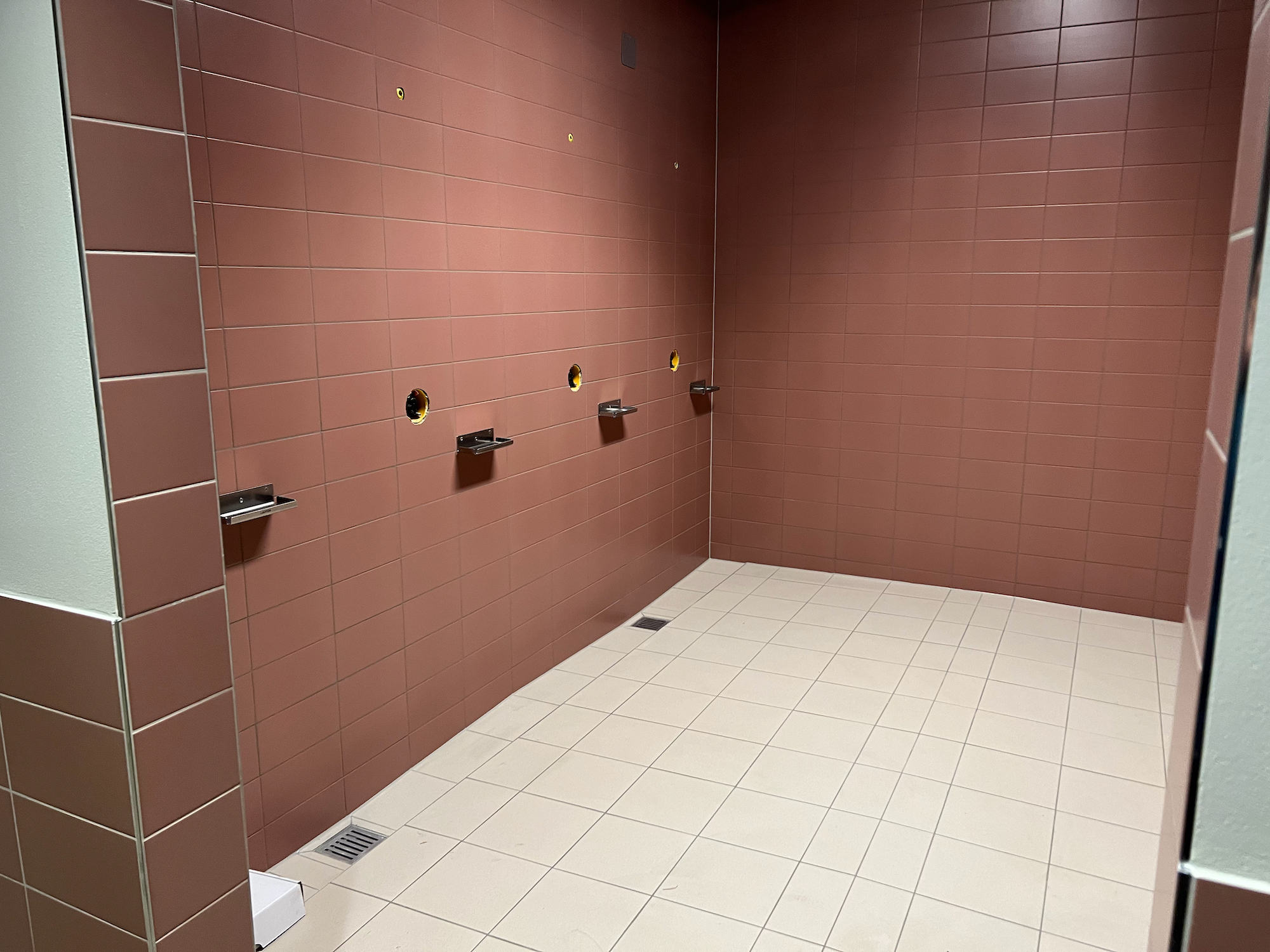 Dusche der Garderobe, 22.6.24