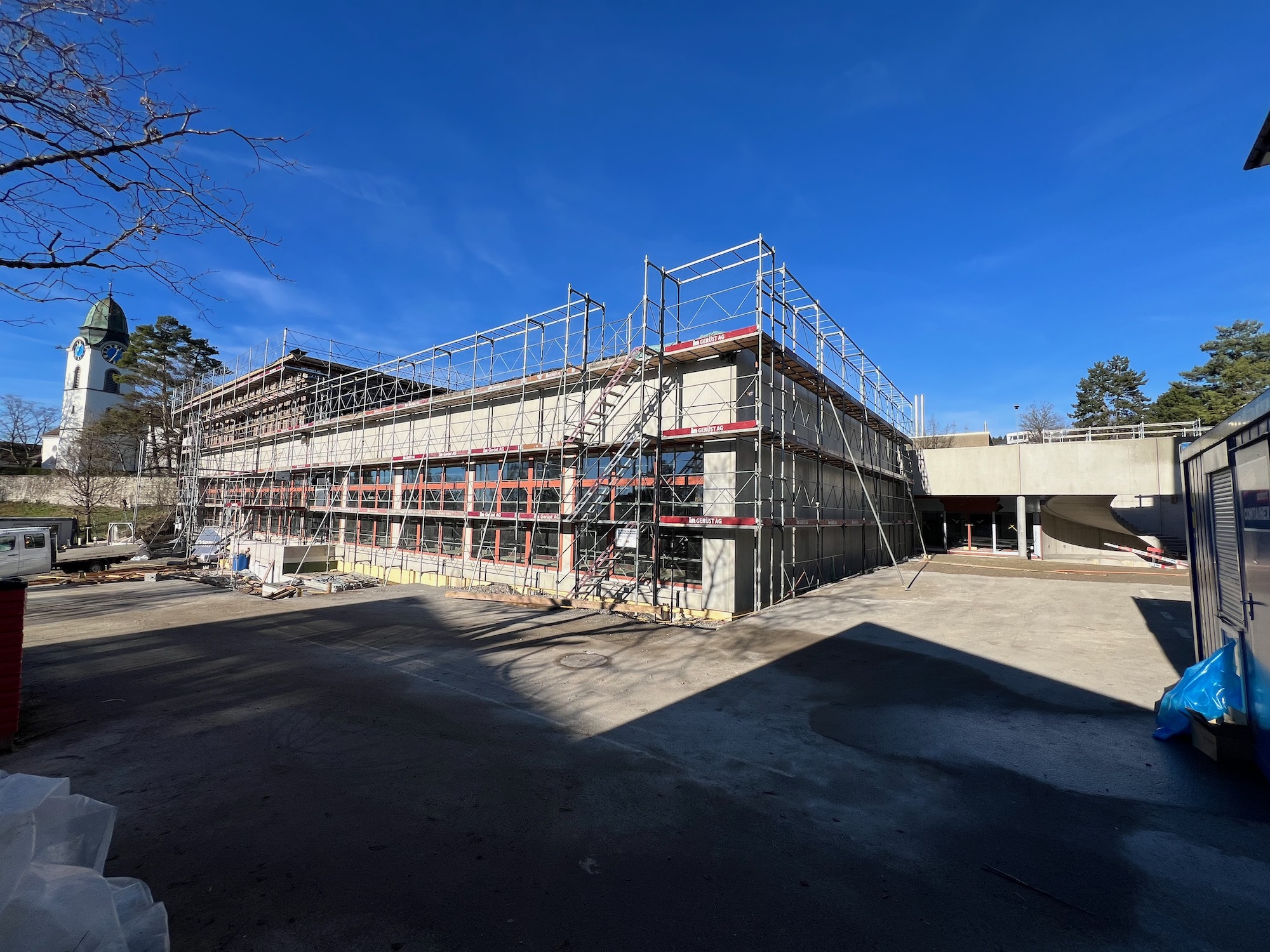 Baustelle am 19.12.23