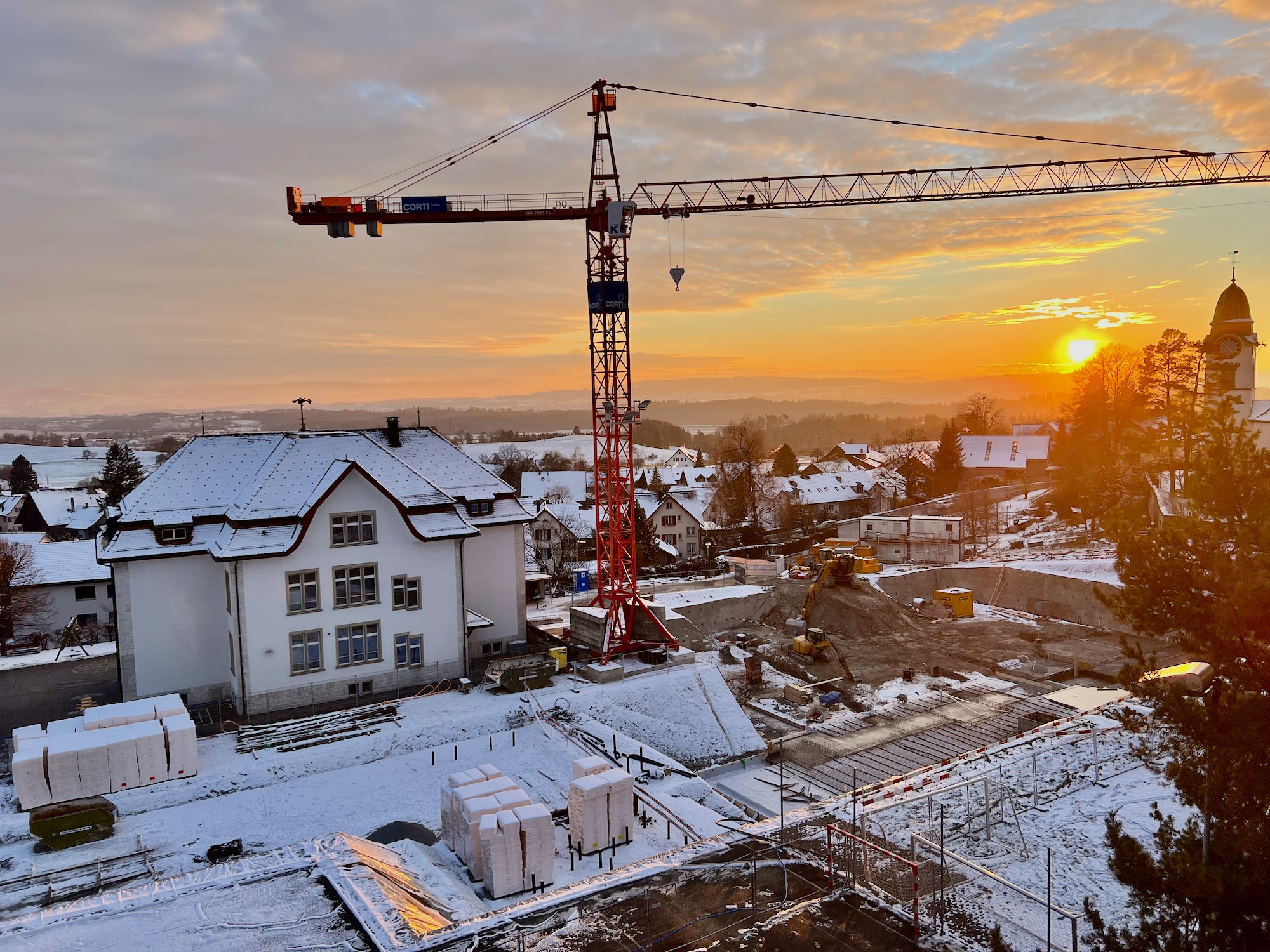 Abendstimmung, 20. Januar 2023