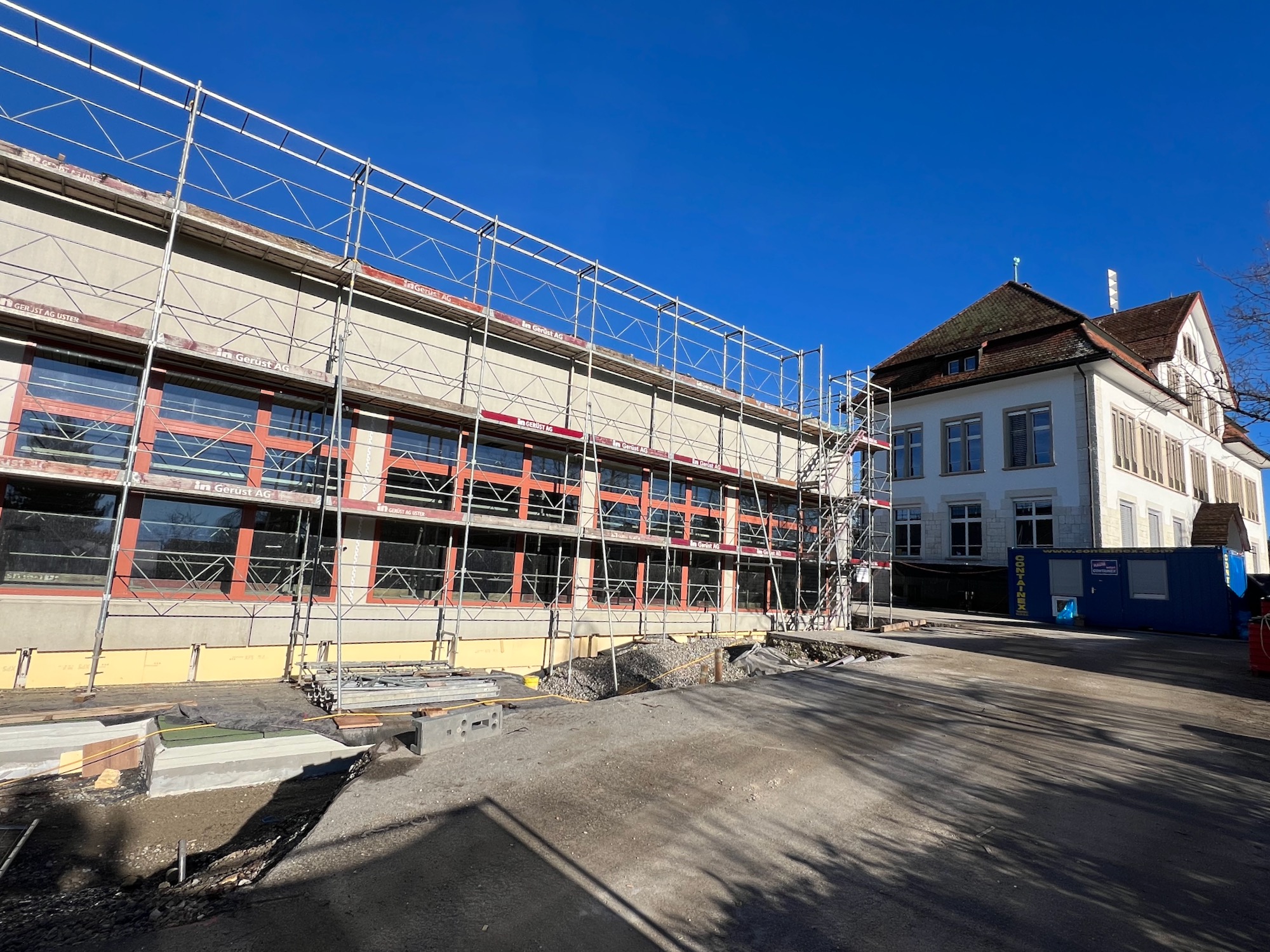 Baustelle am 19.12.23