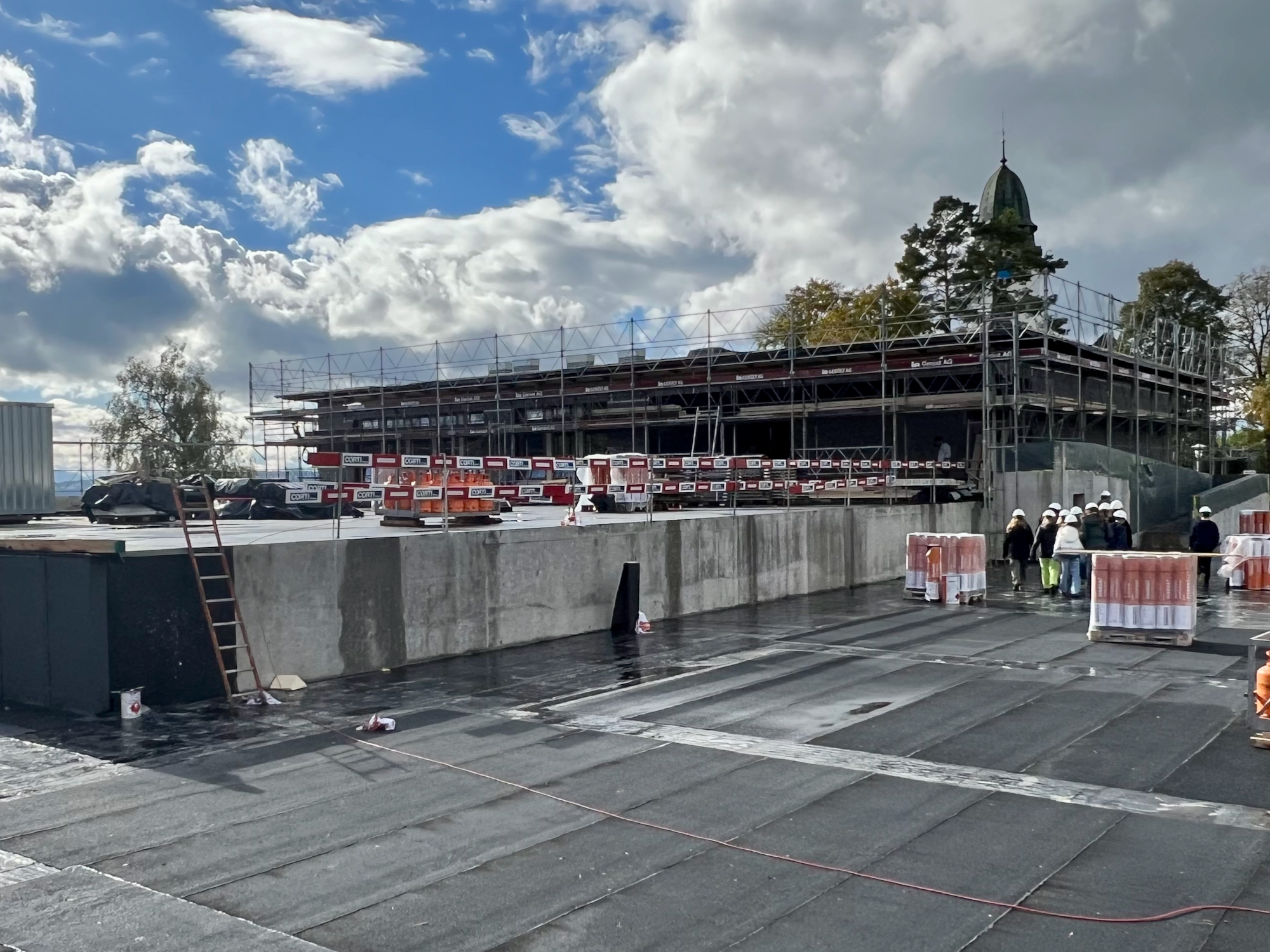 Baustelle am 27.10. 23