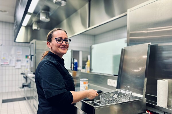 Helen Schwietzer ist seit eineinhalb Jahren Teamleiterin des Bistro Overtime.