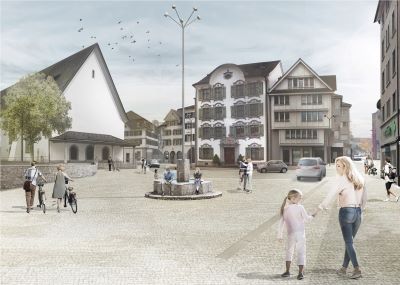 Visualisierung Platz
