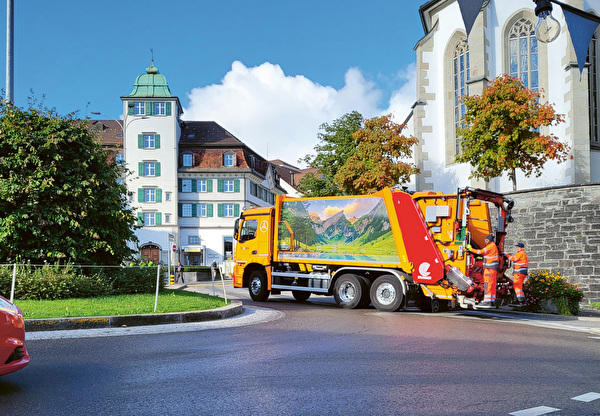 Foto Kehrrichtabfuhr 