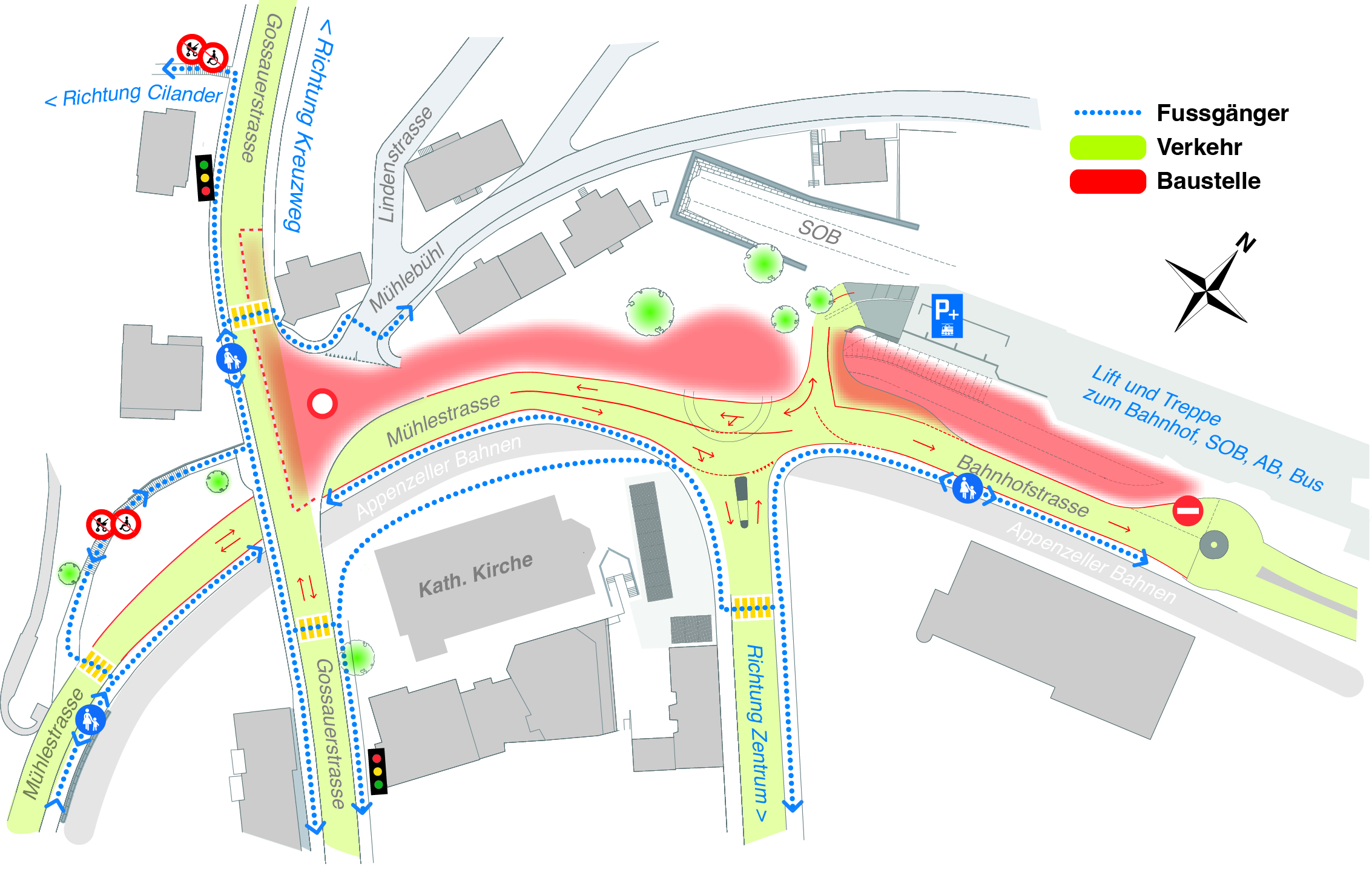 Verkehrsführung