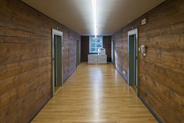 Die Weibelwohnung im Haus Baumgarten wurde zu zusätzlichen Büroräumen umgenutzt.