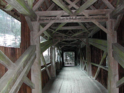 Brücke im Hundwildertobel