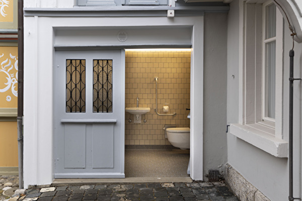 Das WC in der Windegg 4.