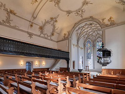 Innenraum Dorfkirche