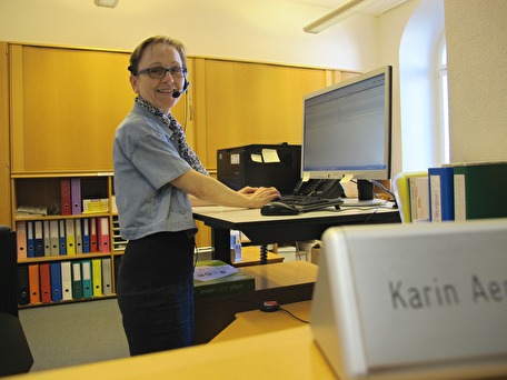 17 Jahre auf Empfang für die Anliegen der Herisauerinnen und Herisauer: Karin Aemisegger.