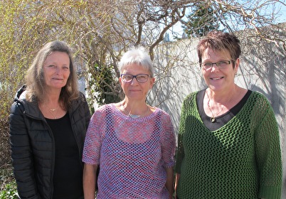 V.l.: Silvia Thalmann, Emma Oertle und Margrit Mürner waren zusammen 67 Jahre für die Gemeinde Herisau tätig. 