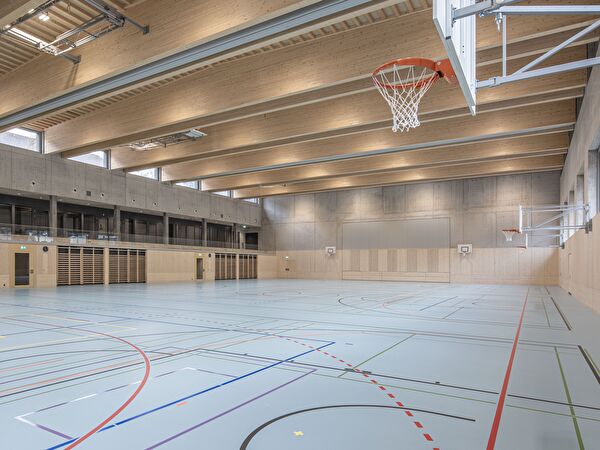 Bild der Halle