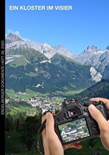 Eine Kamera hat das Kloster Engelberg im Visier