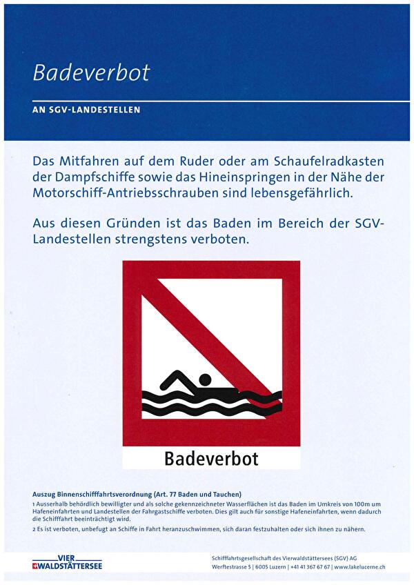 Badeverbot