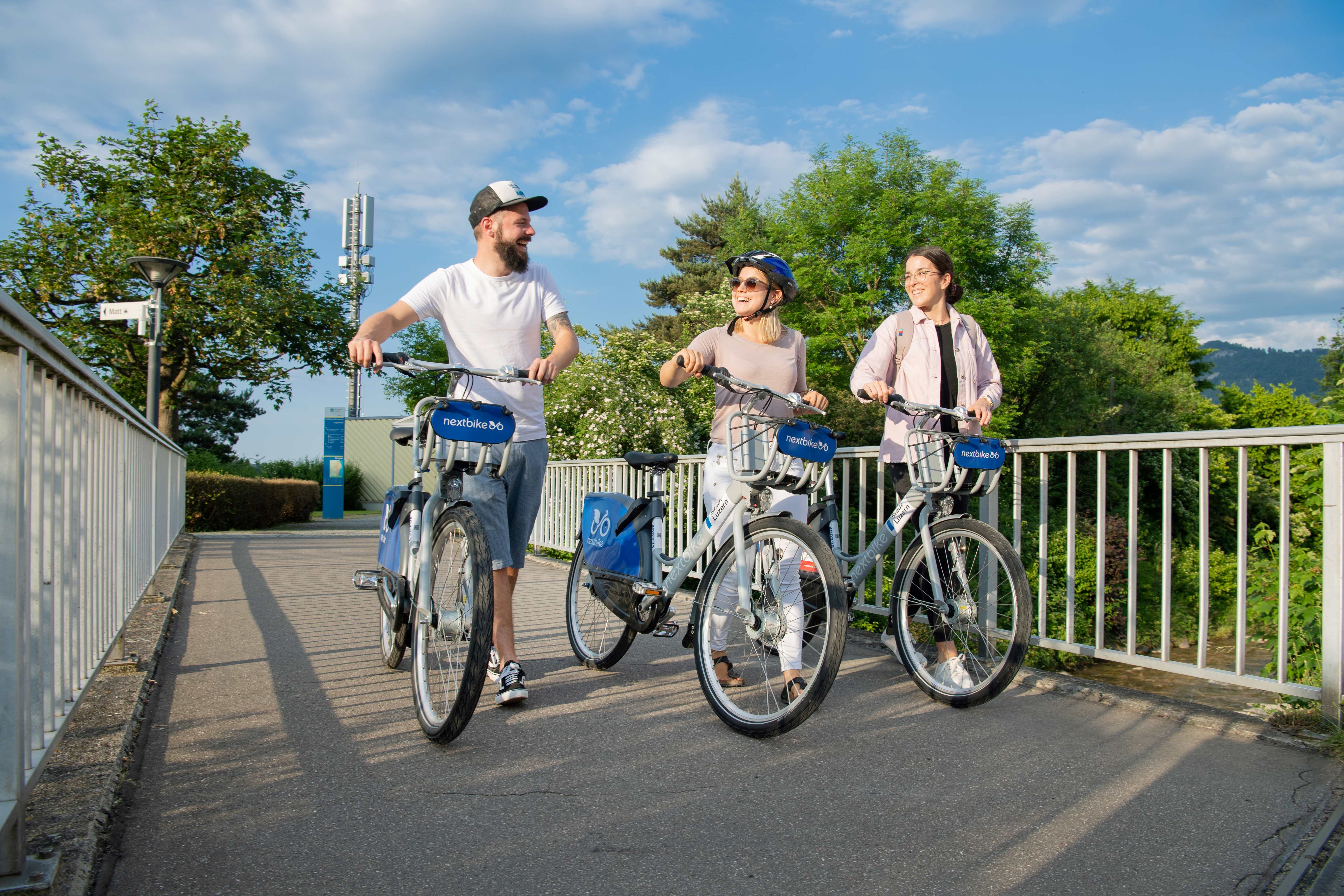 Freie Fahrt mit den nextbike Velos (Bild: Melpic-Photography)
