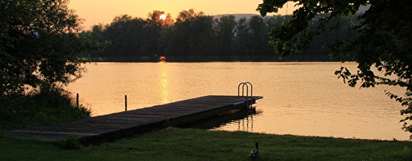 Camping Sonnenuntergang