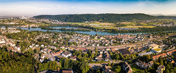 Panorama Bild Dorf