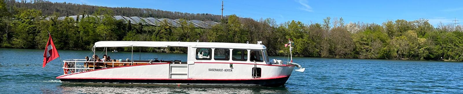 Fähre auf dem Rhein