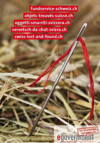 Werbung verschiedene Fundb?ros
