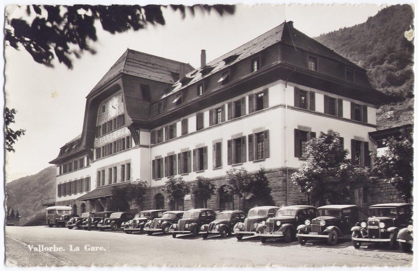 La Gare pendant les années "folles", vers 1920