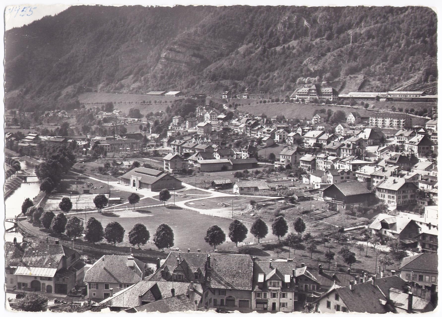 Le village dans les années 1950
