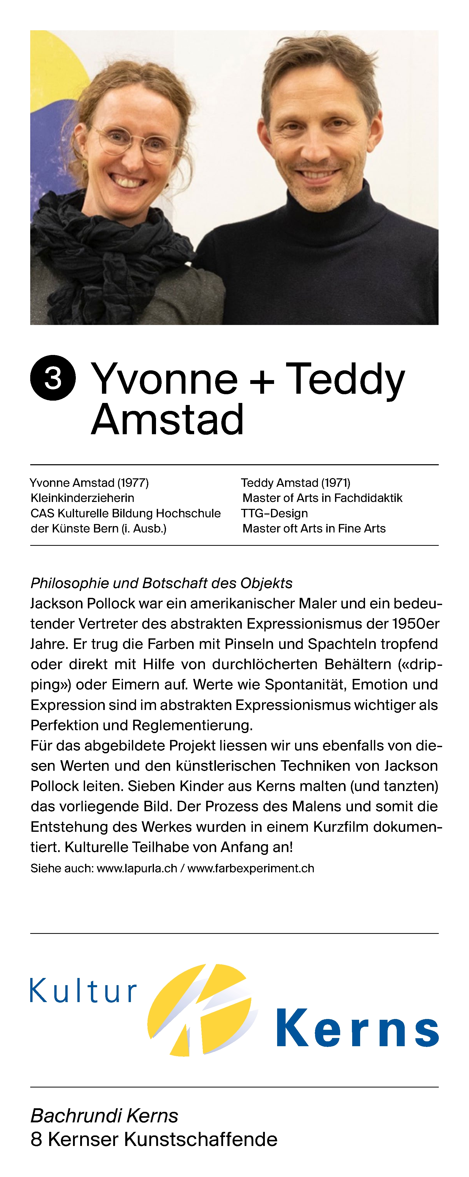 Yvonne und Teddy Amstad