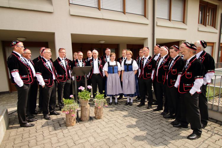 Feier für die Übergabe des Kabriizi 2018 an Hans Amrhein