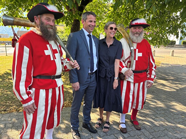 Frau Landammann und Herr Kantonsratspräsident 2026/2027