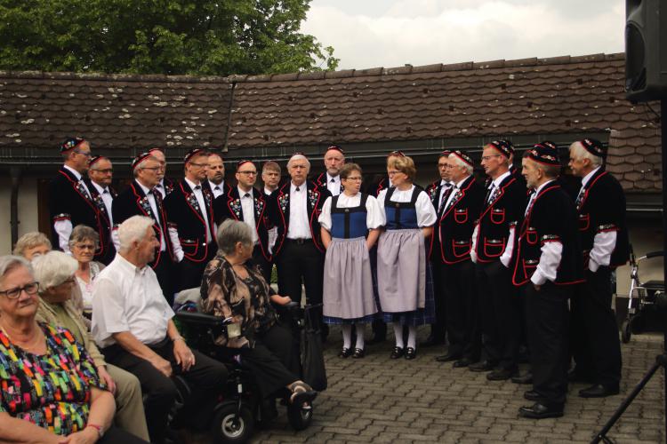 Feier für die Übergabe des Kabriizi 2018 an Hans Amrhein