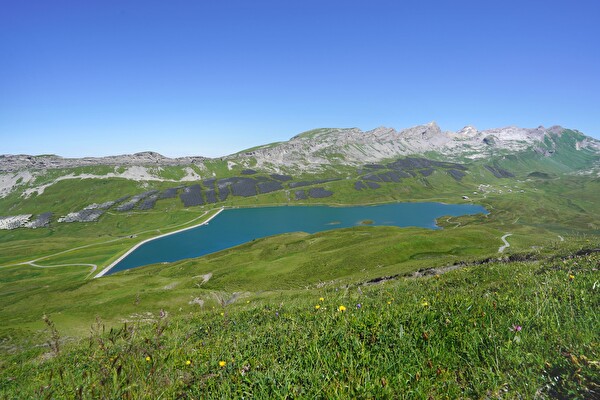 Alpine Solaranlage Tannalp