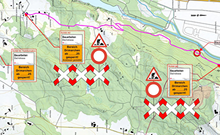 Plan Strassensperrung