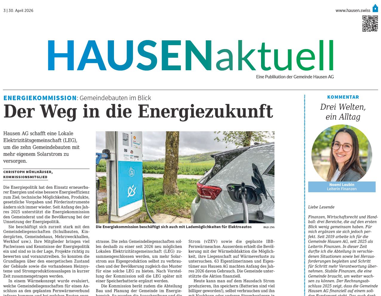 Hausenaktuell