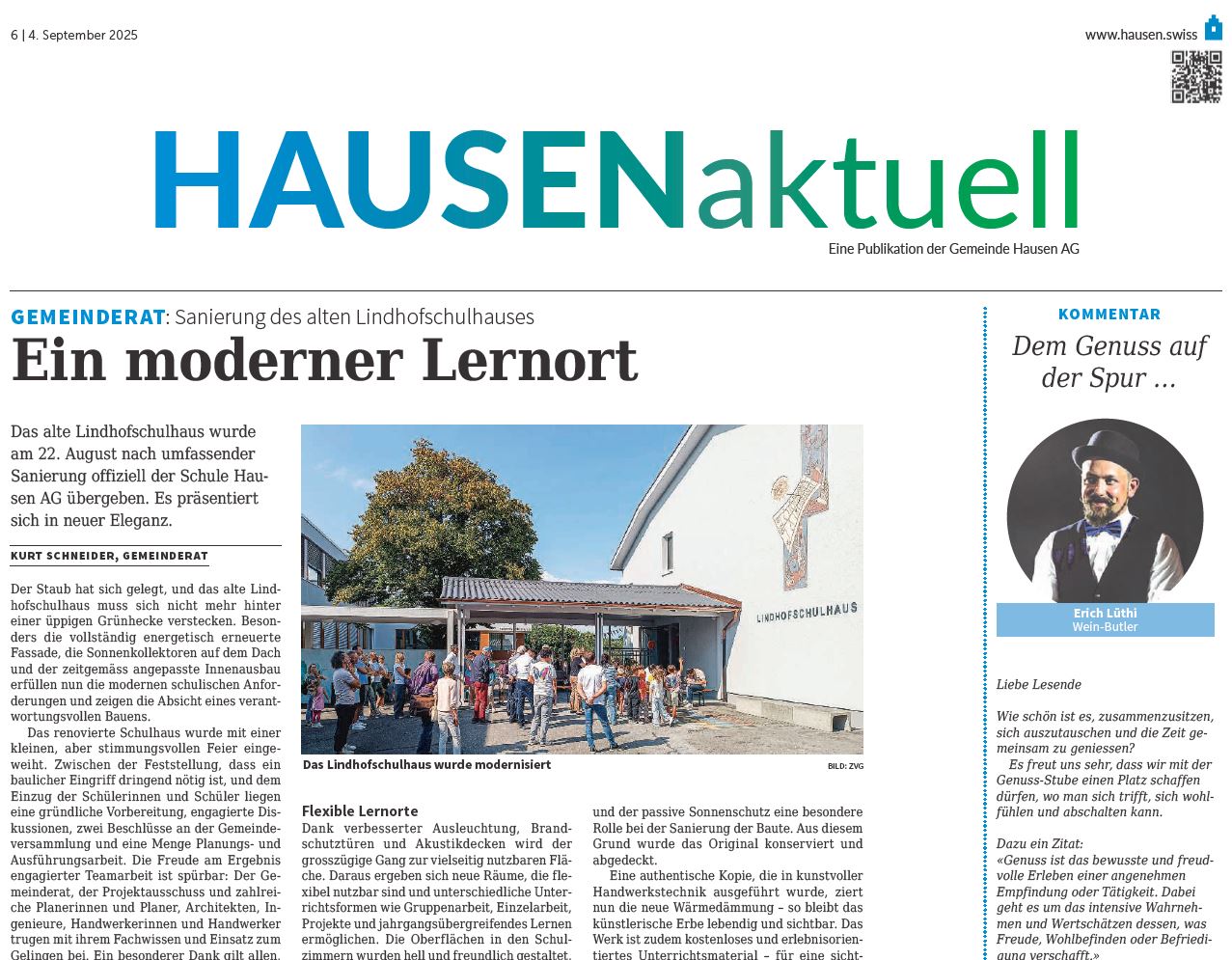Hausenaktuell