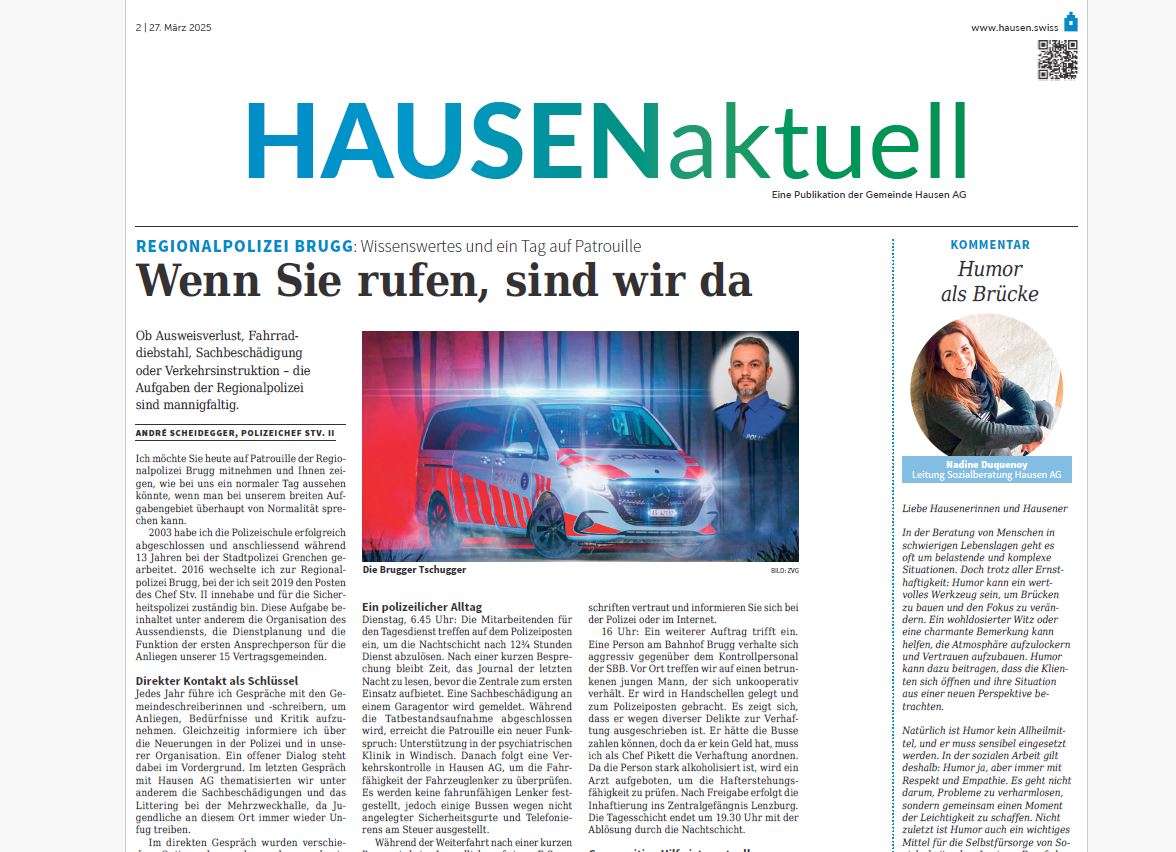 Hausenaktuell