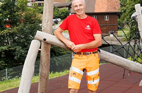 Unser Brunnenmeister Peter Barmettler
