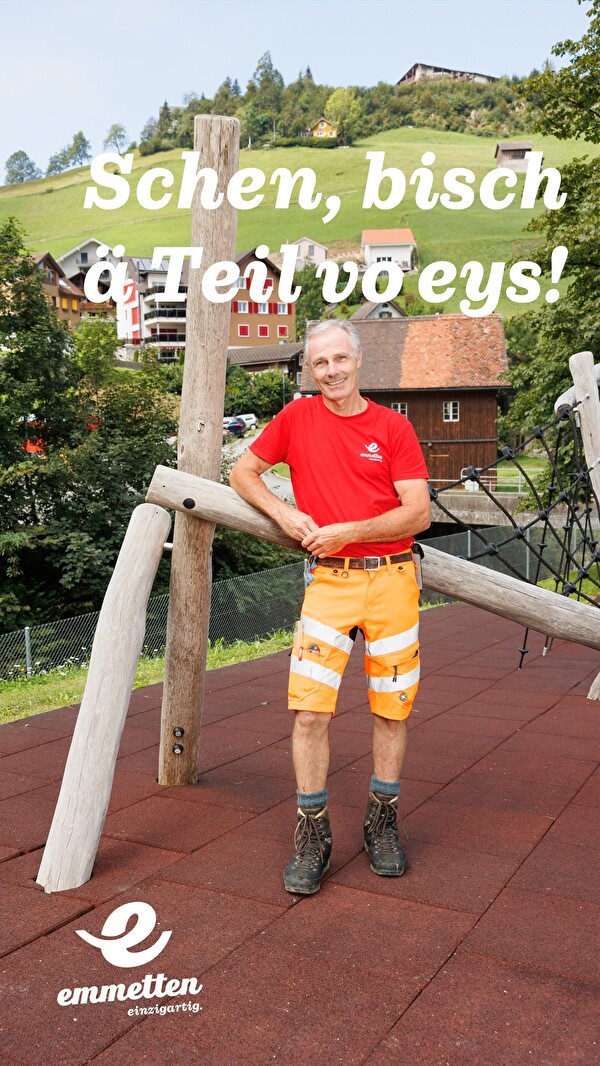 Unser Brunnenmeister Peter Barmettler