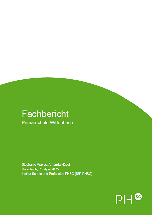 Fachbericht PHSG