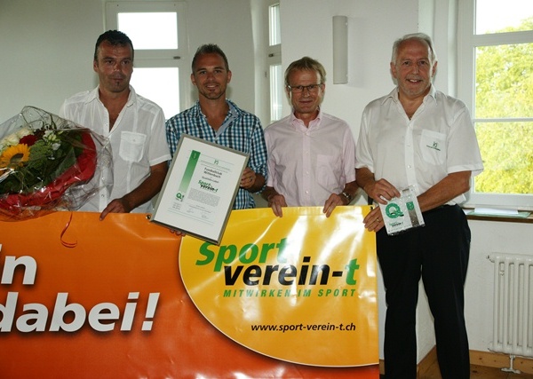 Labelübergabe Sport-verein-t