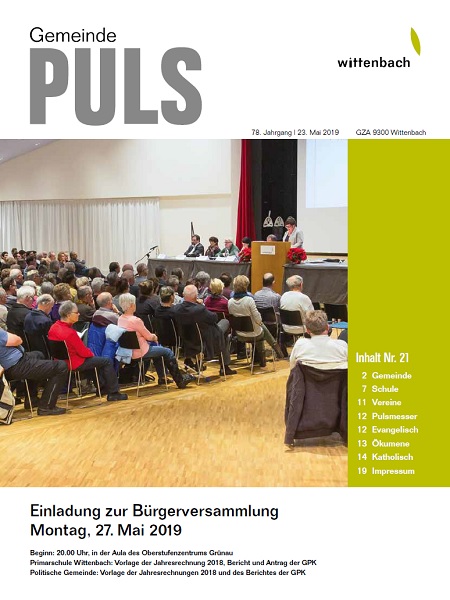 Gemeindepuls 19/21