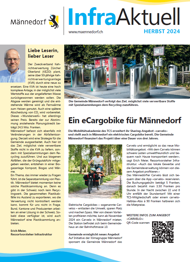 InfraAktuell Darstellung