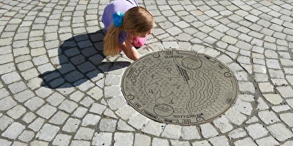 Das Hörloch beim Mühleplatz liefert akustische Impressionen (Foto: Hanspeter Dahinden, Sursee)