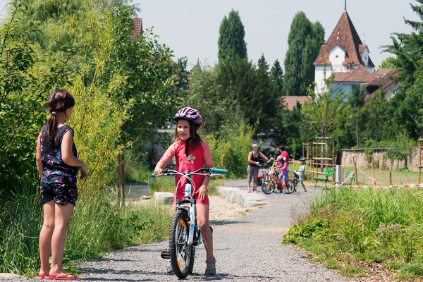 Kinder im Kyburgpark