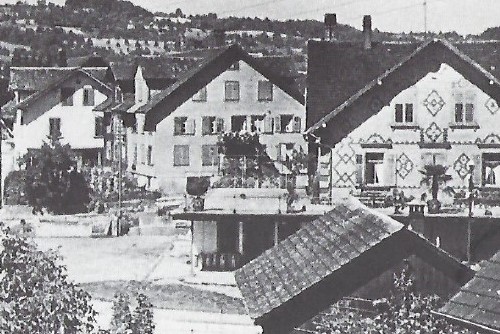 das Dorf um 1900