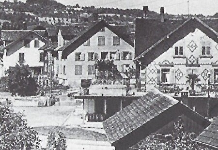das Dorf um 1900