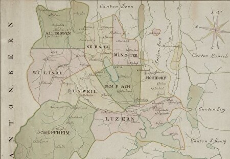 Gebietsaufteilung Kanton Luzern